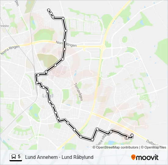 5  Line Map