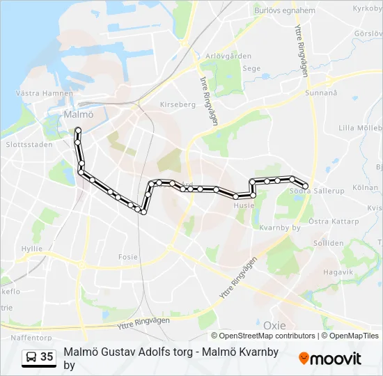 35  Line Map