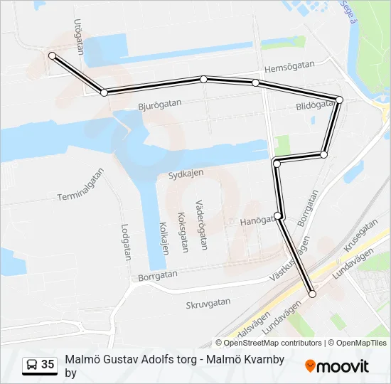 35  Line Map