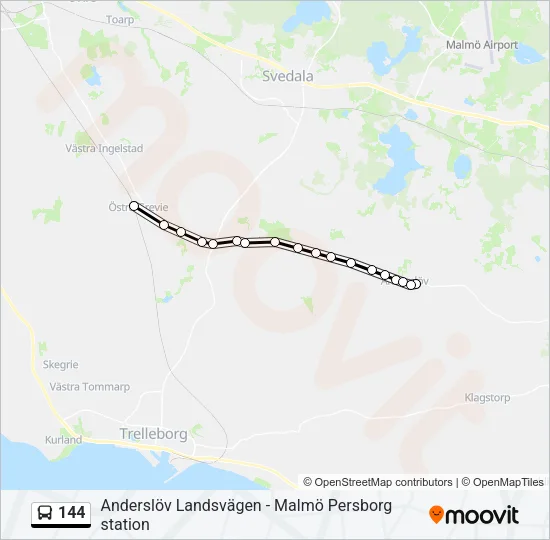 144  Line Map