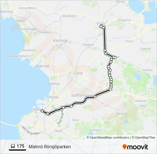 175  Line Map