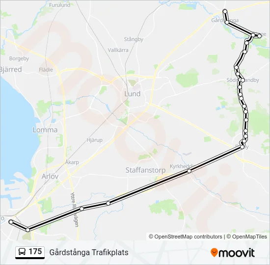175  Line Map