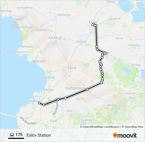 175  Line Map