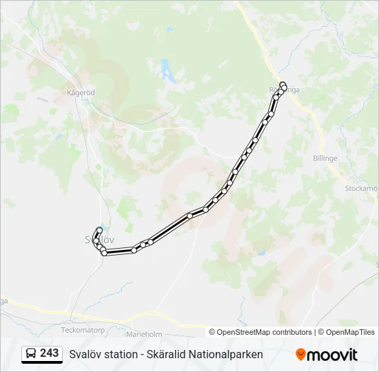 243  Line Map