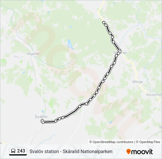 243  Line Map