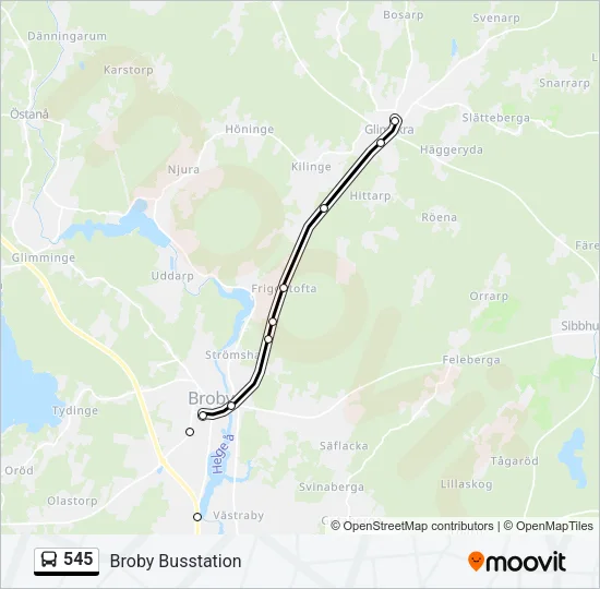 545  Line Map