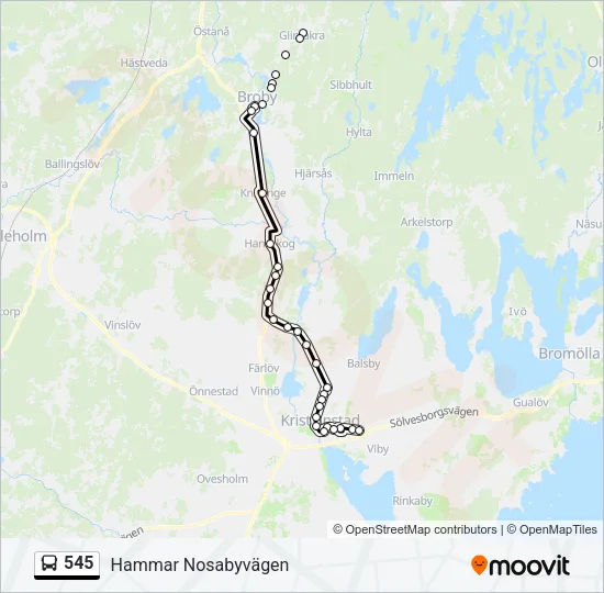545  Line Map
