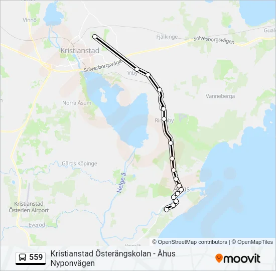 559  Line Map