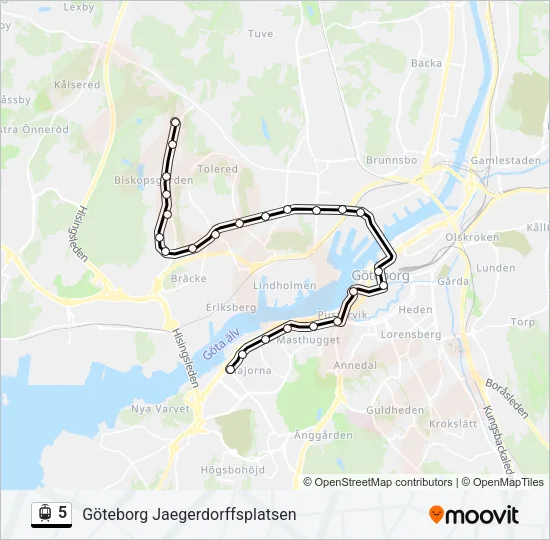 5  Line Map