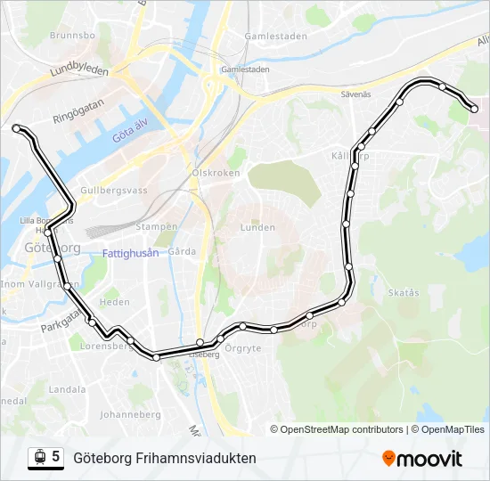 5  Line Map