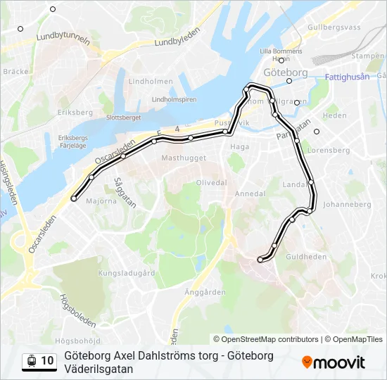10  Line Map
