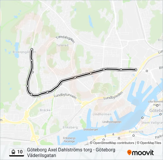 10  Line Map