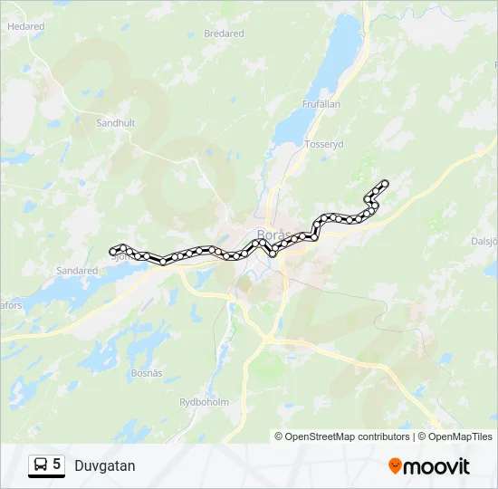 5  Line Map