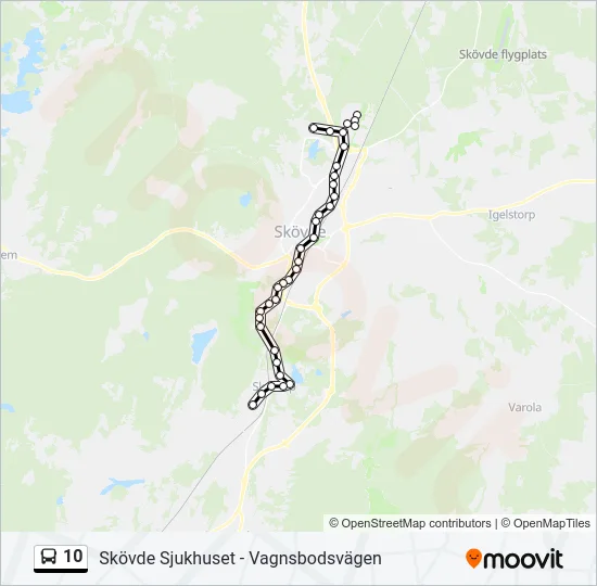 10  Line Map