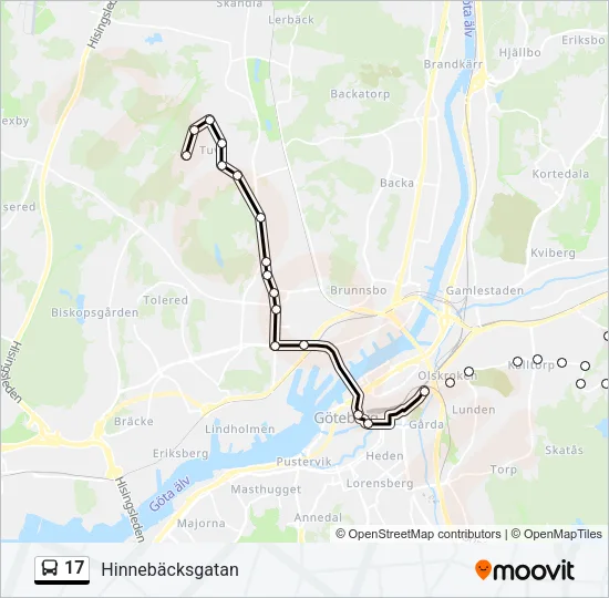 17  Line Map