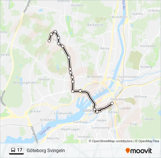 17  Line Map