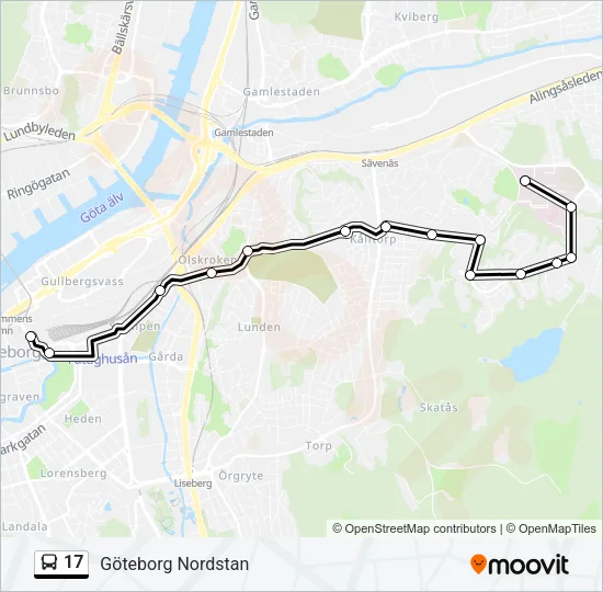 17  Line Map