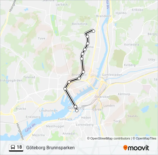 18  Line Map