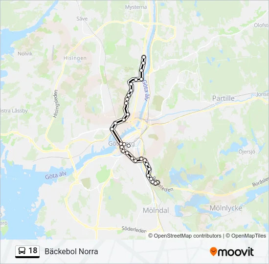 18  Line Map