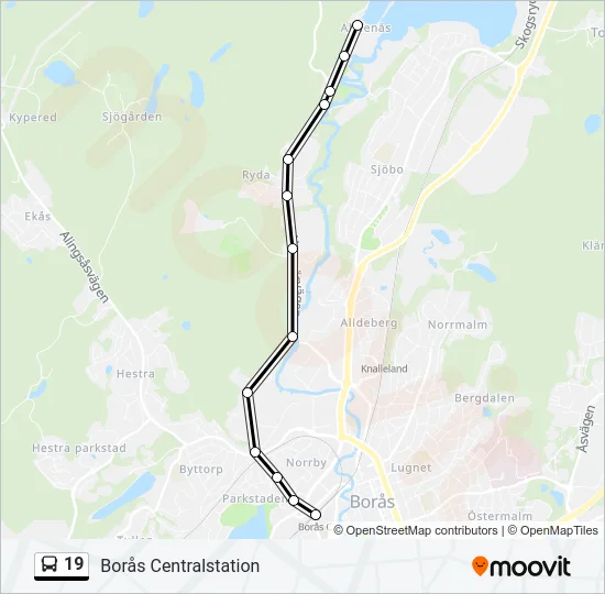 19  Line Map