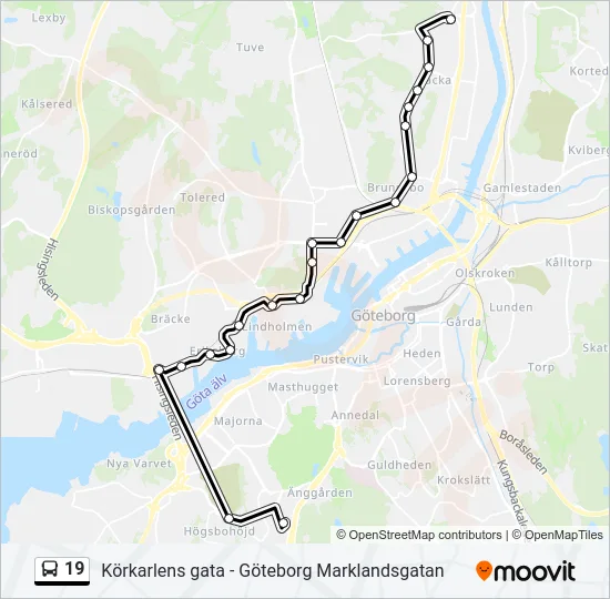 19  Line Map