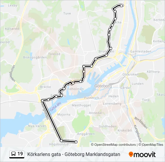 19  Line Map
