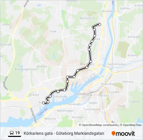 19  Line Map