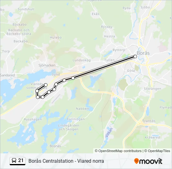 21  Line Map