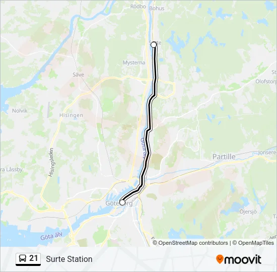 21  Line Map