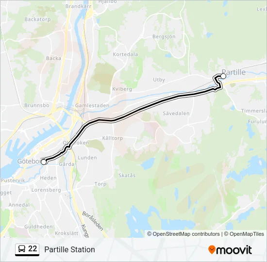 22  Line Map