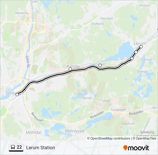 22  Line Map