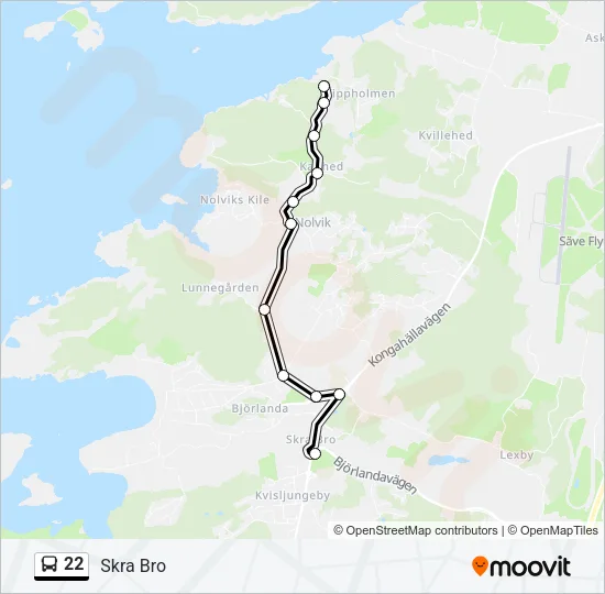 22  Line Map
