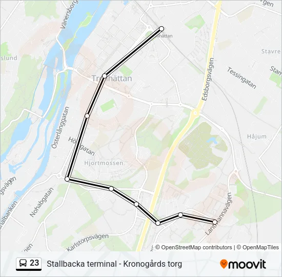 23  Line Map