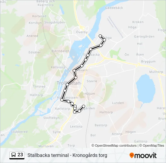 23  Line Map