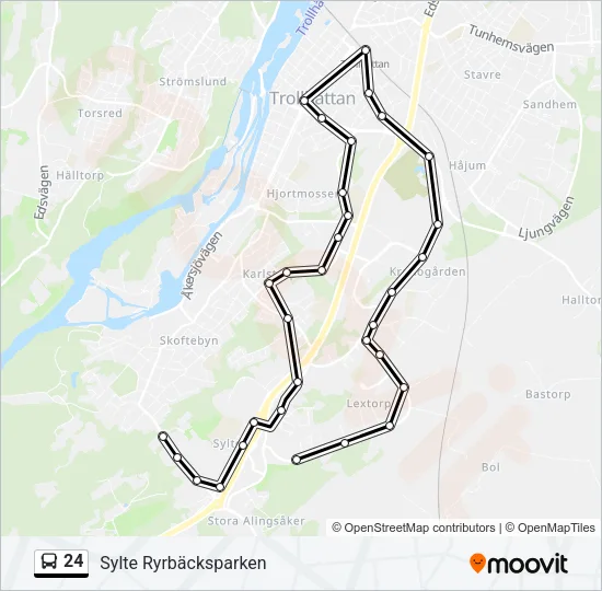 24  Line Map
