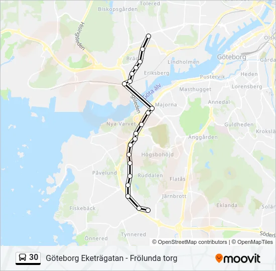 30  Line Map