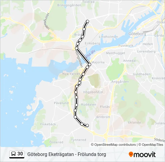 30  Line Map