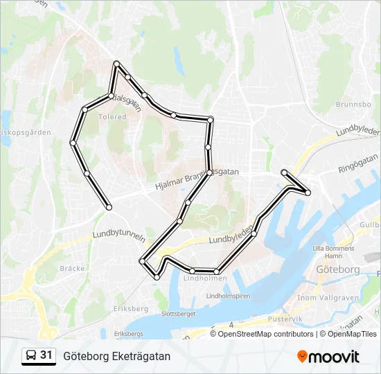 31  Line Map