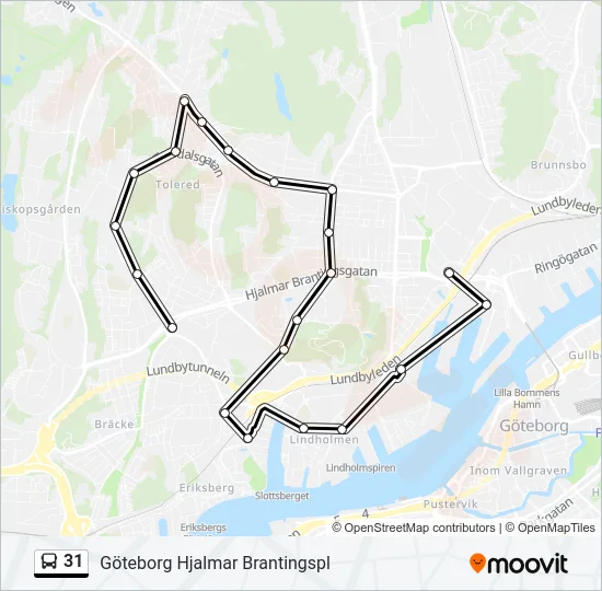 31  Line Map