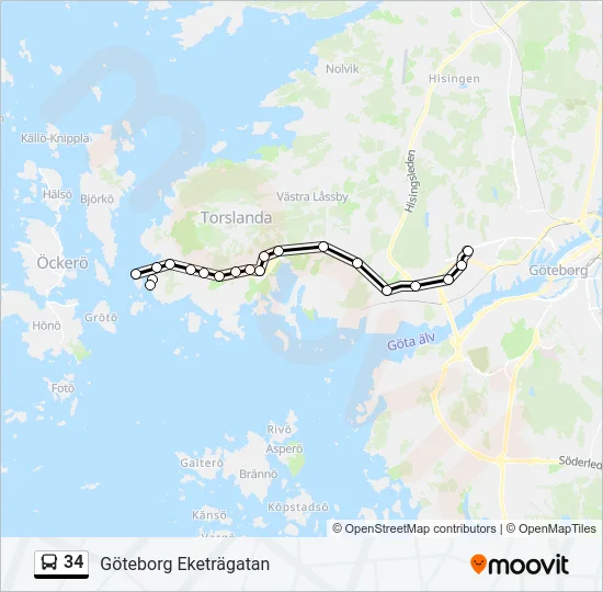 34  Line Map