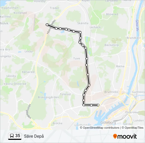 35  Line Map