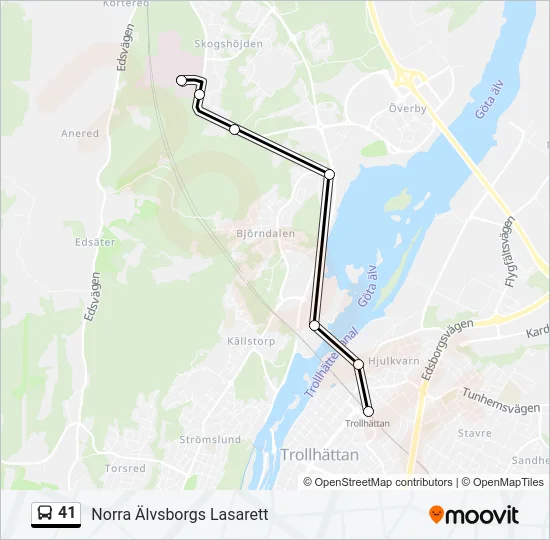 41  Line Map
