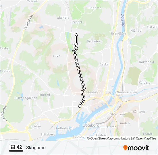 42  Line Map