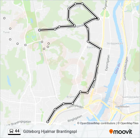 44  Line Map