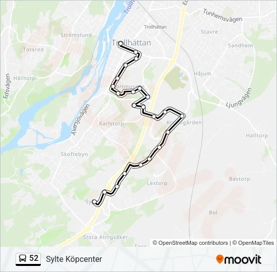 52  Line Map