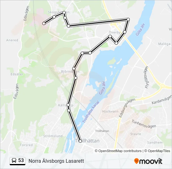 53  Line Map