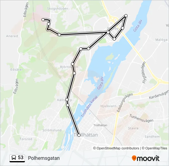 53  Line Map