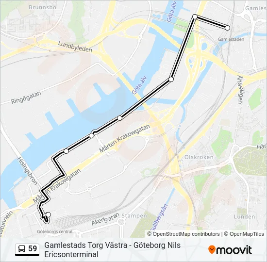 59  Line Map