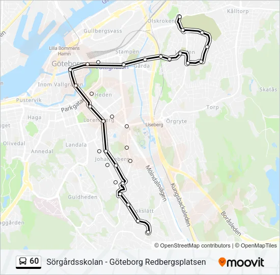 60  Line Map