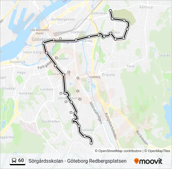 60  Line Map